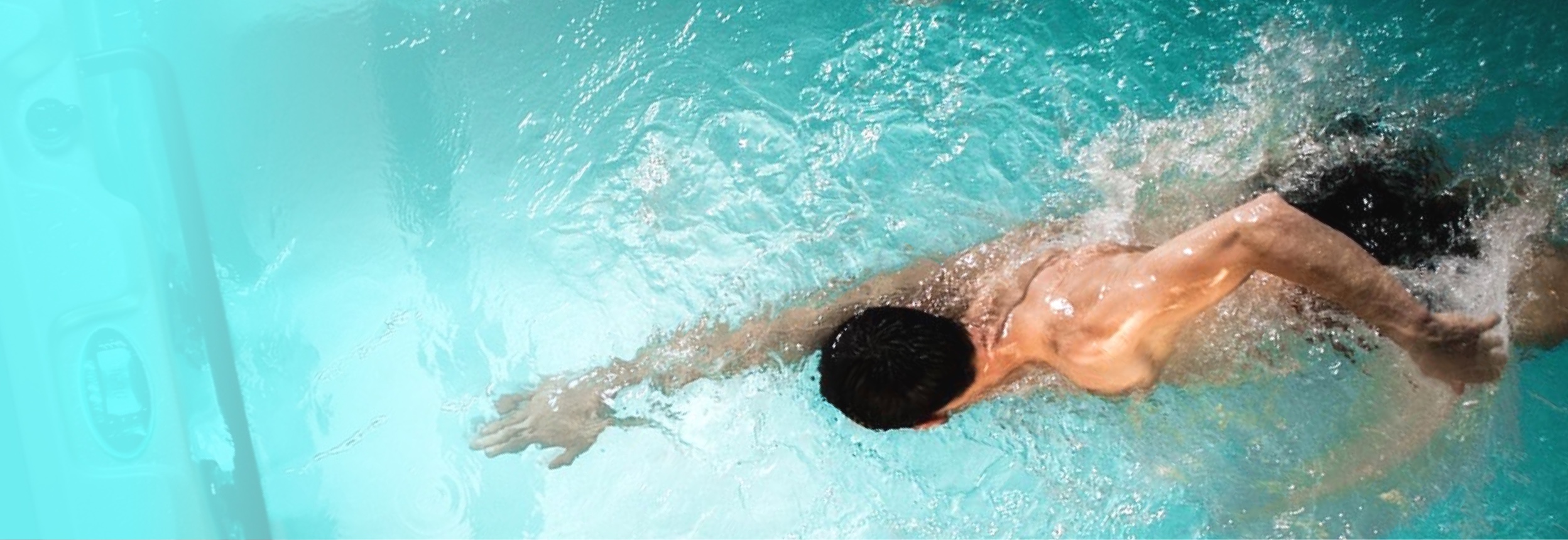Spas de nage sp international avec nageur